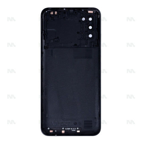 Vitre arrière pour Samsung Galaxy A02s A025F avec objectif noir Original