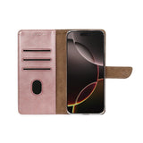 Rixus Bookcase pour Apple iPhone 17 Air Rose