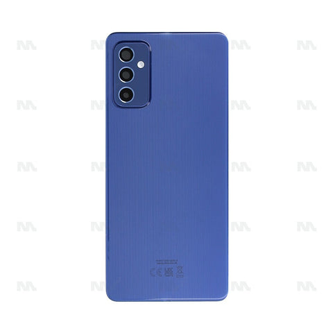 Vitre arrière pour Samsung Galaxy M52 M526B avec lentille bleu glacé OEM