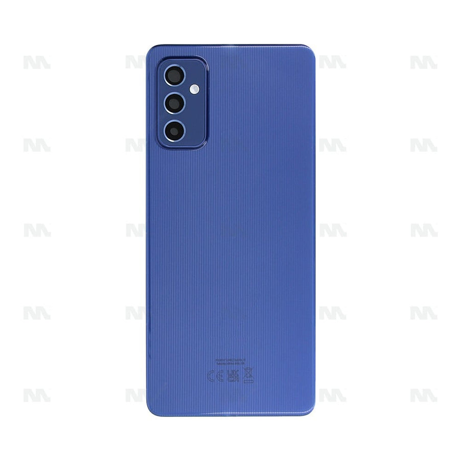 Vitre arrière pour Samsung Galaxy M52 M526B avec lentille bleu glacé OEM