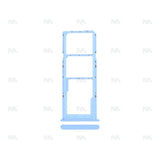 Support pour carte SIM bleu OEM pour Samsung Galaxy A13 4G A135F