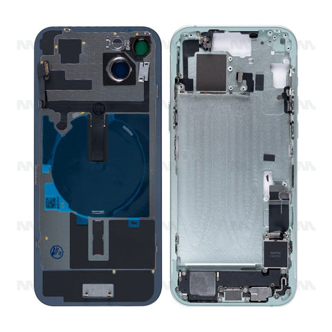 Boîtier avec petites pièces pour Apple iPhone 15 Plus - Vert - OEM