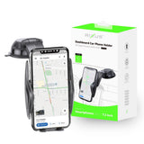 Support réglable pour smartphone Rixus RXHM15 avec ventouse, noir