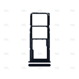 Support pour carte SIM pour Samsung Galaxy A21s A217F - Noir - OEM