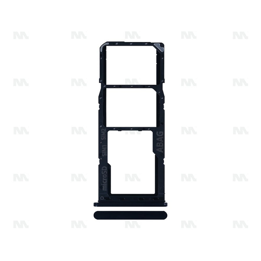 Support pour carte SIM pour Samsung Galaxy A21s A217F - Noir - OEM