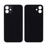 Vitre Arrière avec bloc complet pour Apple iPhone 12 - Noir - Compatible
