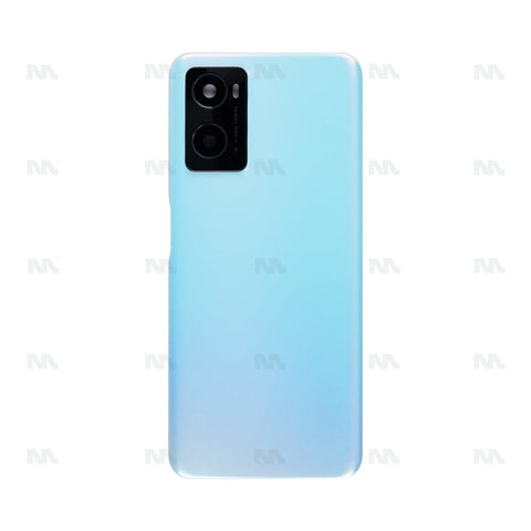 Vitre arrière Oppo A76 avec lentille bleue lumineuse OEM