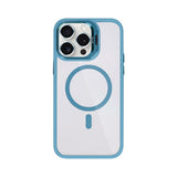 Étui Rixus Classic 03 avec MagSafe pour Apple iPhone 14 Pro bleu clair