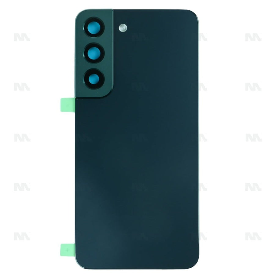 Vitre arrière pour Samsung Galaxy S22 S901B avec lentille verte OEM