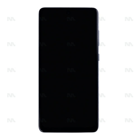 Chassis + Ecran Incell Original Service Pack pour Samsung Galaxy A72 4G A725F / A72 5G A726B - Noir