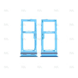 Support pour carte SIM Awesome Blue OEM pour Samsung Galaxy A52 4G A525F, A52 5G A526B, A72 A725F, A72 5G A726B