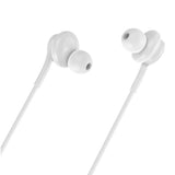 Écouteurs intra-auriculaires filaires Pop-Up Type-C ER02 Blanc