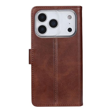Étui Portefeuille Rixus Pour Apple iPhone 17 Pro, 18 Pro Marron