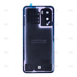 Vitre arrière pour Oppo Reno12 Pro avec objectif Nebula Silver OEM