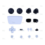 Jeu de boutons pour manette PlayStation 5, blanc (16 pièces) OEM