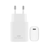 Adaptateur de charge rapide CH25W USB-C 25 W blanc