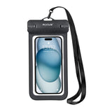 Sac étanche pour téléphone Rixus RXBG15 Splash, noir