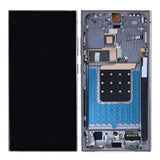 Chassis + Ecran Soft-OLED pour Samsung Galaxy S24 Ultra S928B - Titanium Grey