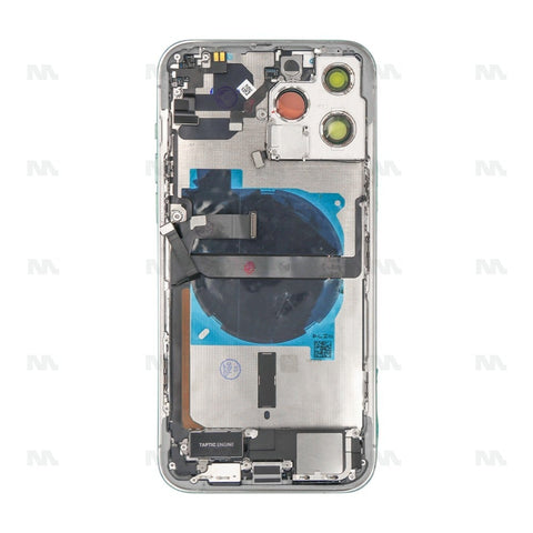 Boîtier avec petites pièces pour Apple iPhone 13 Pro Max – Argent – OEM