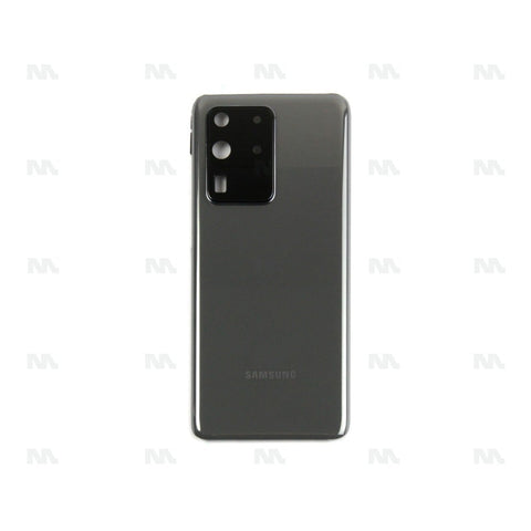 Coque arrière avec objectif pour Samsung Galaxy S20 Ultra G988B - Cosmic Grey - Original