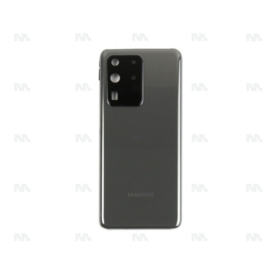 Coque arrière avec objectif pour Samsung Galaxy S20 Ultra G988B - Cosmic Grey - Original