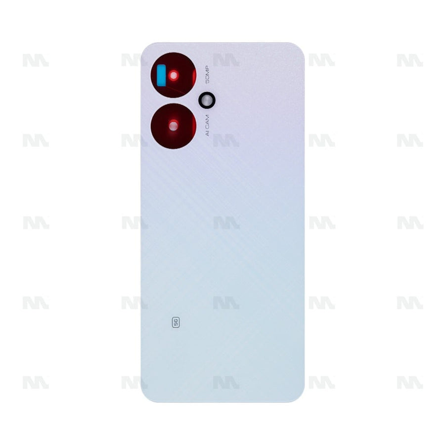 Vitre arrière pour Xiaomi Redmi 13C 5G avec objectif Startrail Silver OEM