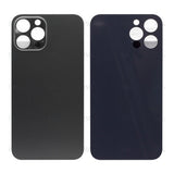 Vitre Arrière avec bloc complet pour Apple iPhone 12 Pro Max, cadre d'appareil photo agrandi Graphite Compatible