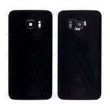 Vitre arrière pour Samsung Galaxy S7 Edge G935F avec objectif noir OEM