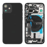Boîtier avec petites pièces pour Apple iPhone 12 Mini - Noir - OEM