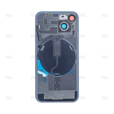 Boîtier pour Apple iPhone 14 avec petites pièces, noir, OEM