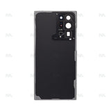 Vitre arrière pour Samsung Galaxy Note 20 Ultra N985F avec objectif Mystic Black Original