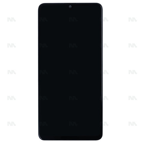 Chassis + Ecran Original Reconditionné + Vitre pour Samsung Galaxy A41 A415F Prism - Crush Black