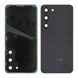 Vitre arrière pour Samsung Galaxy S23 S911B avec objectif Phantom Black Original