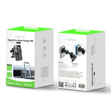 Chargeur de voiture sans fil Rixus RXWC14 compatible MagSafe 15 W gris sidéral