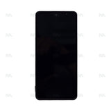 Chassis + Ecran Officiel Service Pack + Vitre pour Samsung Galaxy M31s M317F - Noir