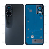 Vitre arrière pour Oppo A78 4G avec lentille noir brumeux OEM