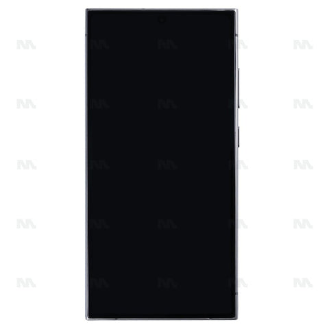 Chassis + Ecran Soft-OLED pour Samsung Galaxy S24 Ultra S928B - Titanium Grey