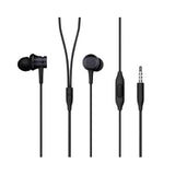 Écouteurs intra-auriculaires Xiaomi Mi Basic noirs, prise jack 3,5 mm