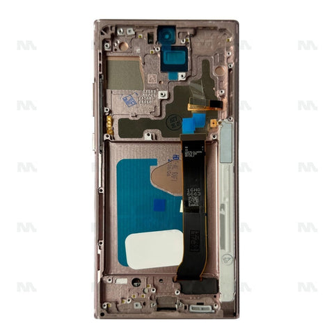 Écran complet sur châssis Soft-OLED pour Samsung Galaxy Note 20 Ultra N985F, Ultra 5G N986B - Bronze