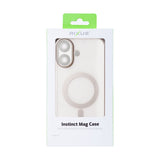 Étui Rixus Instinct Mag pour Apple iPhone 16 Plus gris titane