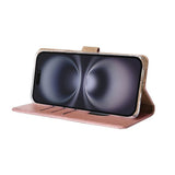 Rixus Bookcase pour Apple iPhone 17 Rose