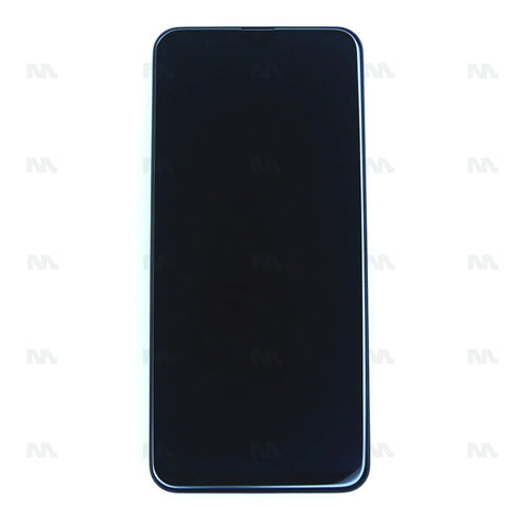 Chassis + Ecran Officiel Service Pack + Vitre pour Samsung Galaxy A20 A205F - Noir