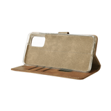 Rixus Bookcase pour Samsung Galaxy A71 4G Marron clair