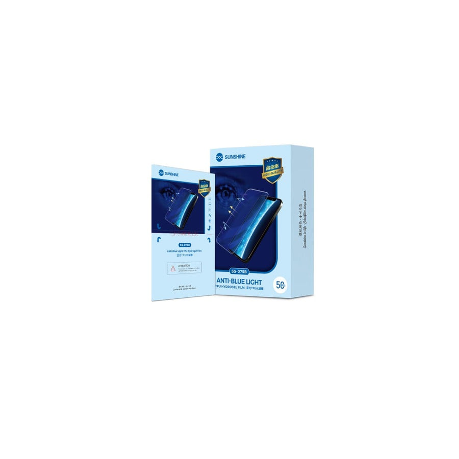 Film hydrogel TPU anti-lumière bleue Sunshine SS-075B HD (50 pièces)