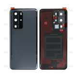 Vitre arrière pour Huawei P40 Pro avec objectif noir OEM