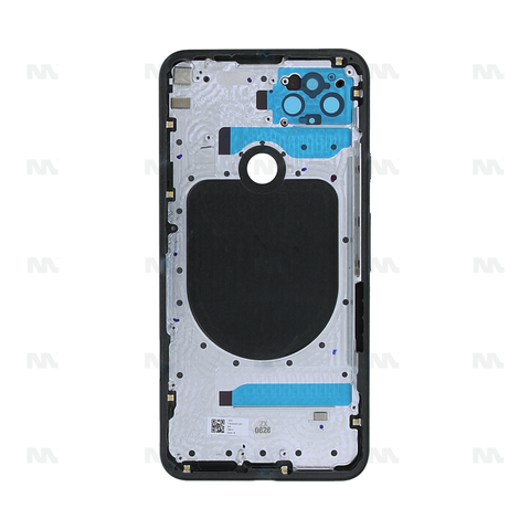 Vitre arrière pour Google Pixel 5 avec objectif – Noir – OEM