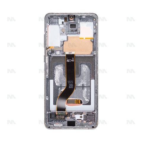 Chassis + Ecran Original Reconditionné + Vitre pour Samsung Galaxy S20 Plus G985F / S20 Plus 5G G986B - Cosmic Black