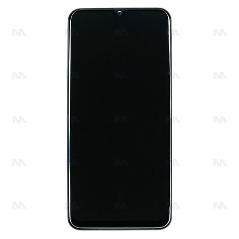 Chassis + Ecran Officiel Service Pack + Vitre pour Samsung Galaxy A50 A505F - Noir