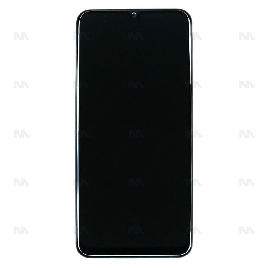 Chassis + Ecran Officiel Service Pack + Vitre pour Samsung Galaxy A50 A505F - Noir