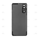 Vitre arrière pour Oppo Reno 3 Pro avec objectif – Noir nuit – OEM